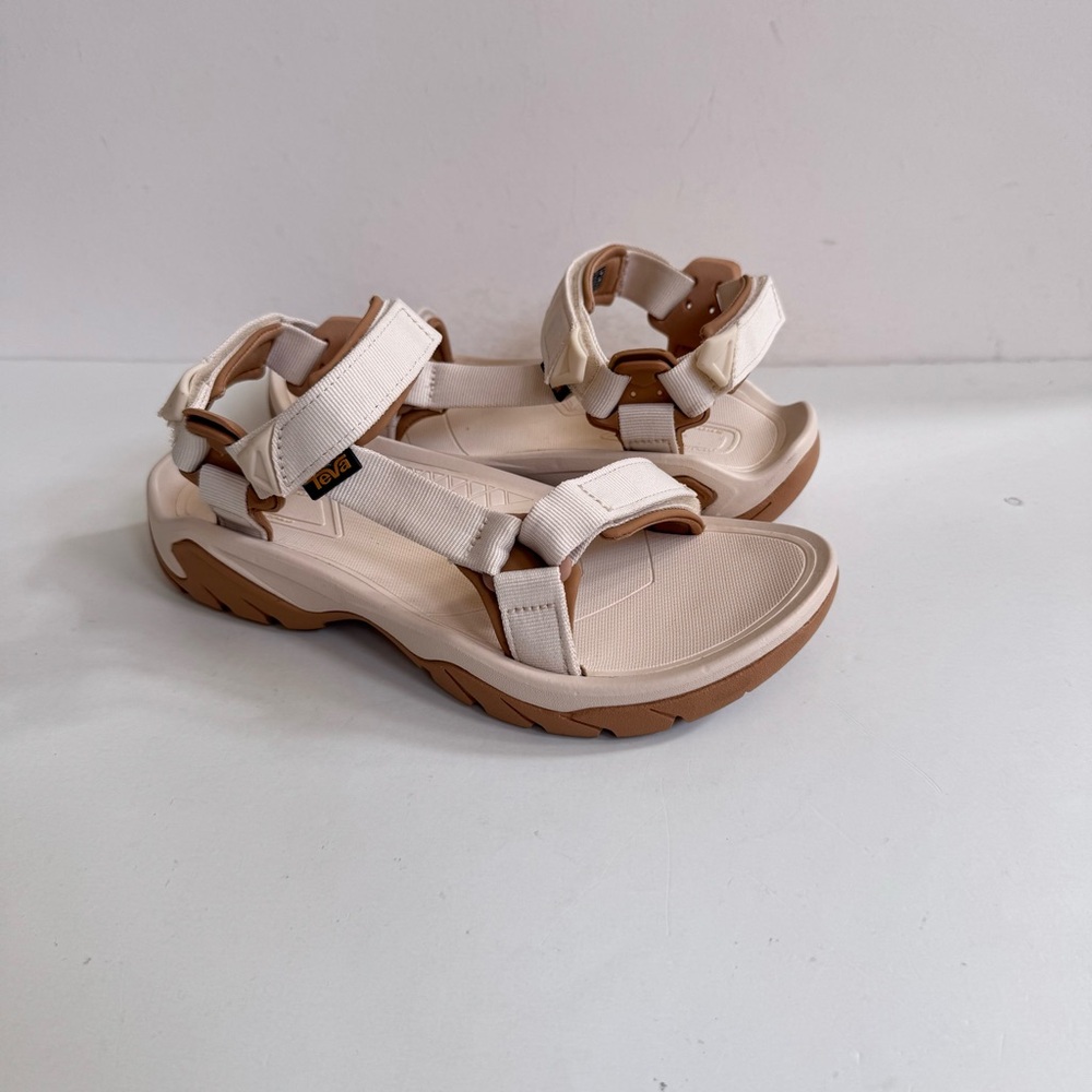 TEVA WOMEN TERRA FI 5 COCONUT HIKING TRAIL SPORTS SANDALS